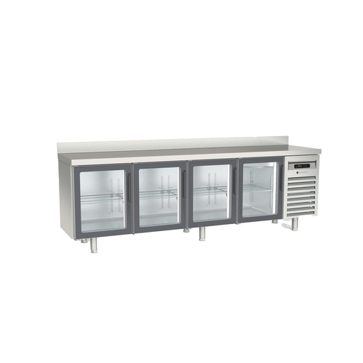 [MCSV-250] Meuble 600 négatif - 4 portes vitrées - CORECO - MCSV-250