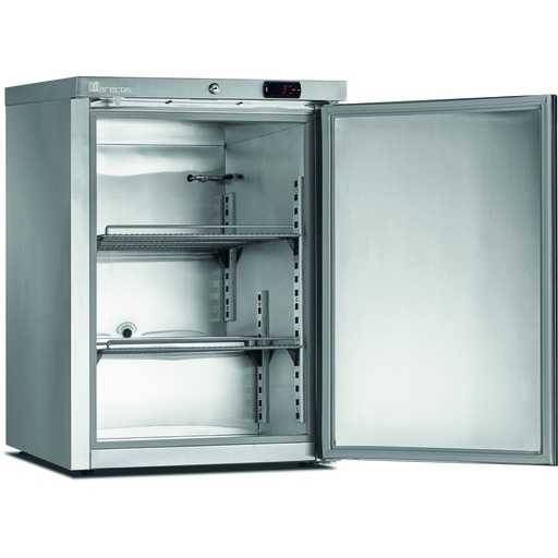 [ACE-150-CS-A-PO] Mini armoire porte pleine - température négative (-22/-18°C) - Extérieur inox - Volume : 115L, - MARECOS - ACE-150-CS-A-PO